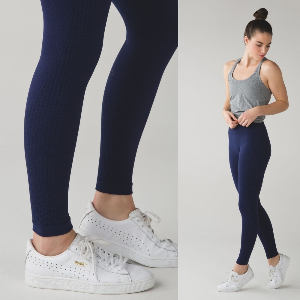🌞Lululemon Flow & Go Tight Hero Blue